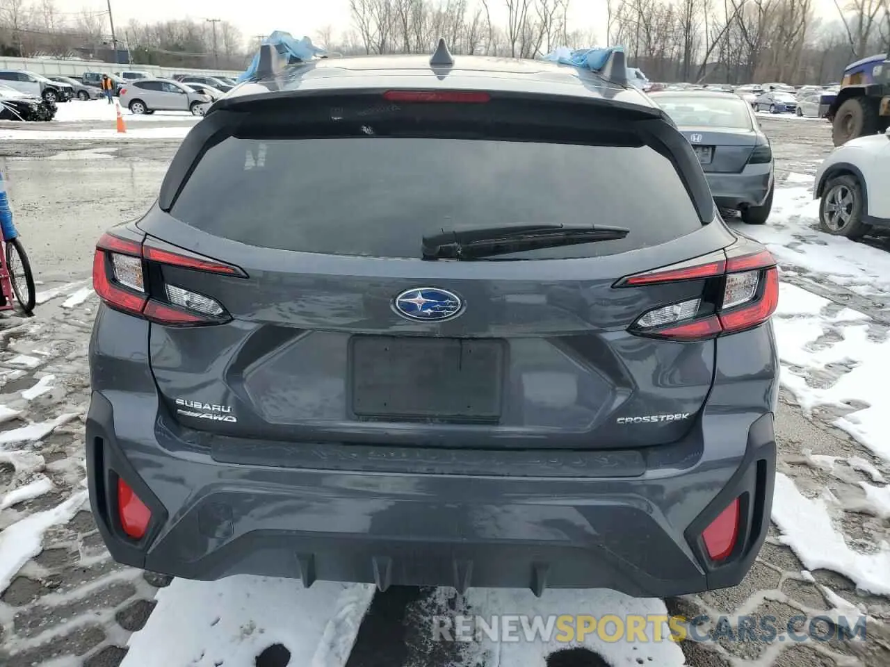6 fotografías del automóvil dañado JF2GUADC2R8285345 SUBARU CROSSTREK 2024