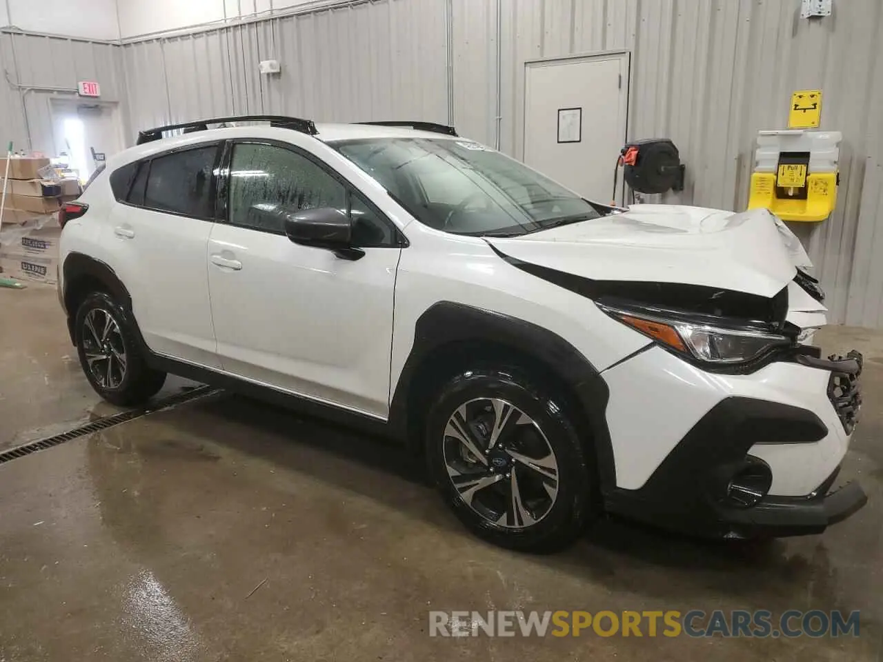 4 fotografías del automóvil dañado JF2GUADC2R8369990 SUBARU CROSSTREK 2024