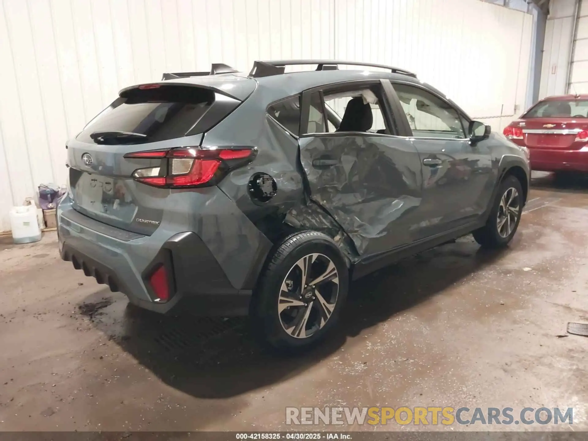 4 fotografías del automóvil dañado JF2GUADC2R8910746 SUBARU CROSSTREK 2024