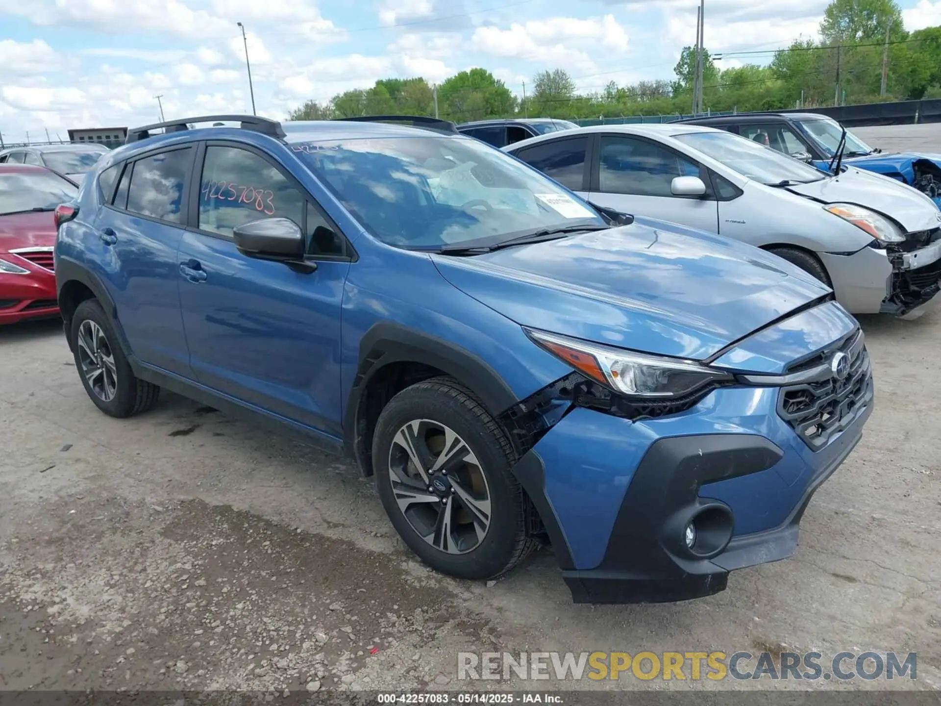 1 fotografías del automóvil dañado JF2GUADC2RH240941 SUBARU CROSSTREK 2024