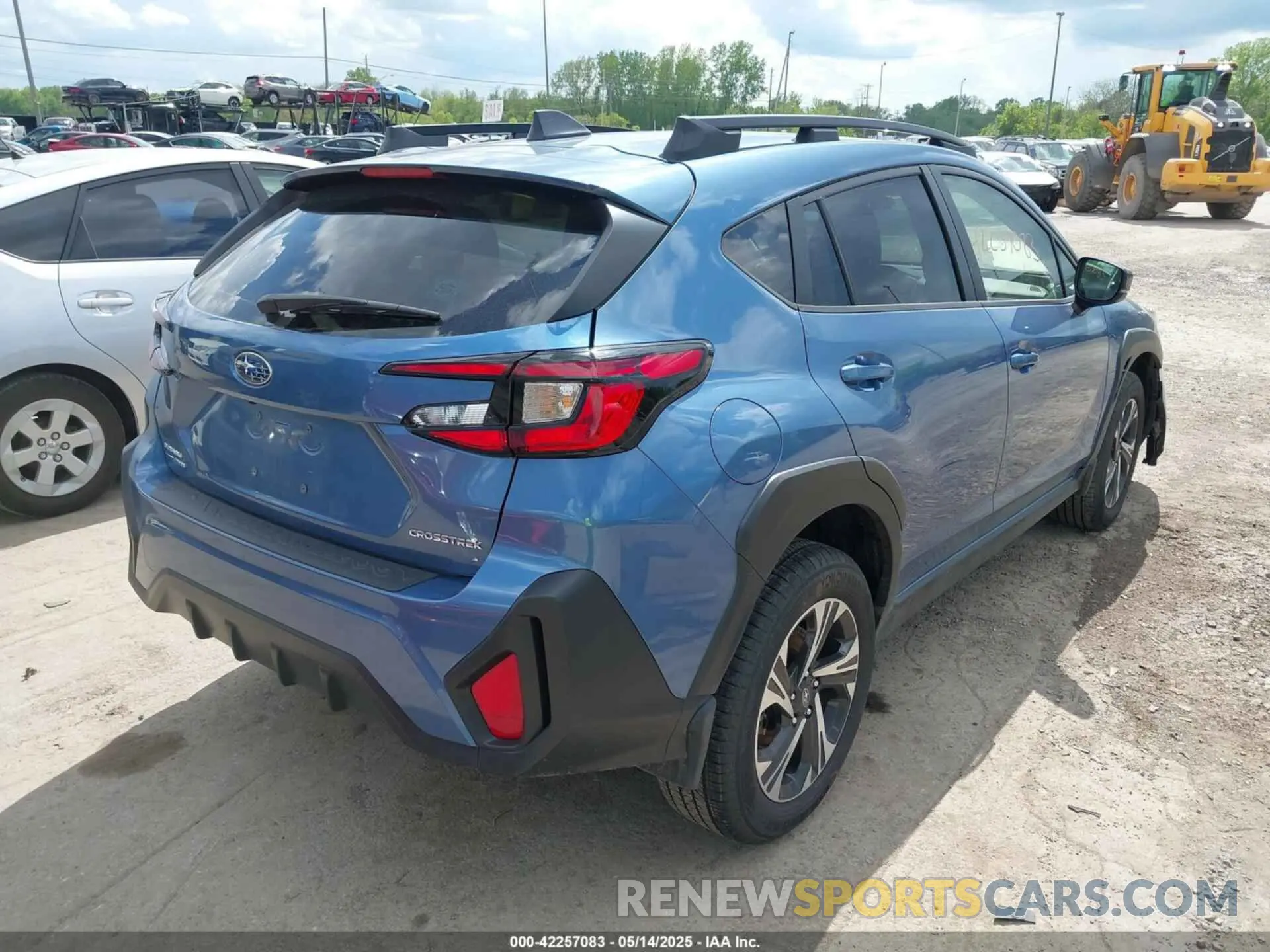 4 fotografías del automóvil dañado JF2GUADC2RH240941 SUBARU CROSSTREK 2024