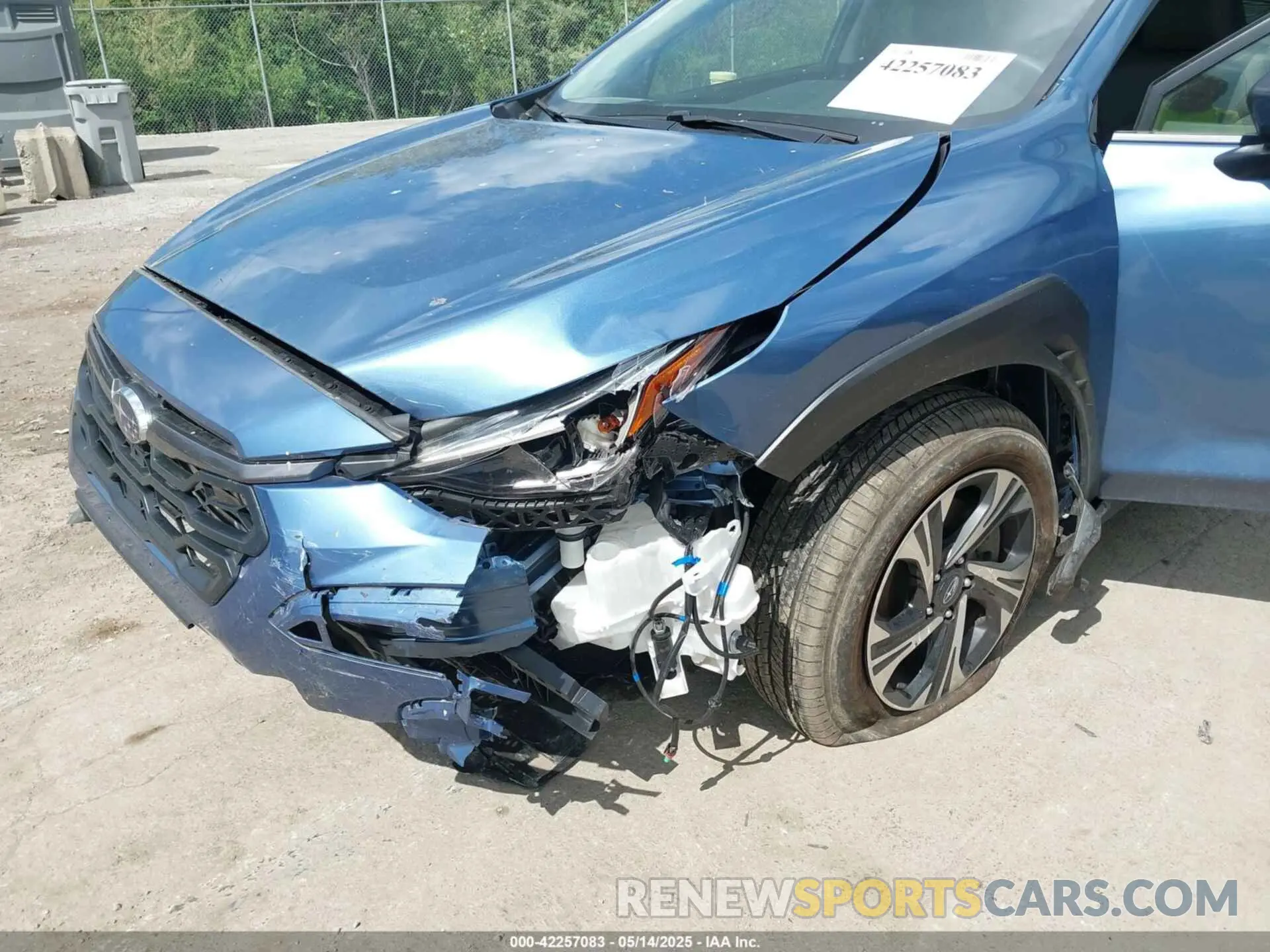6 fotografías del automóvil dañado JF2GUADC2RH240941 SUBARU CROSSTREK 2024