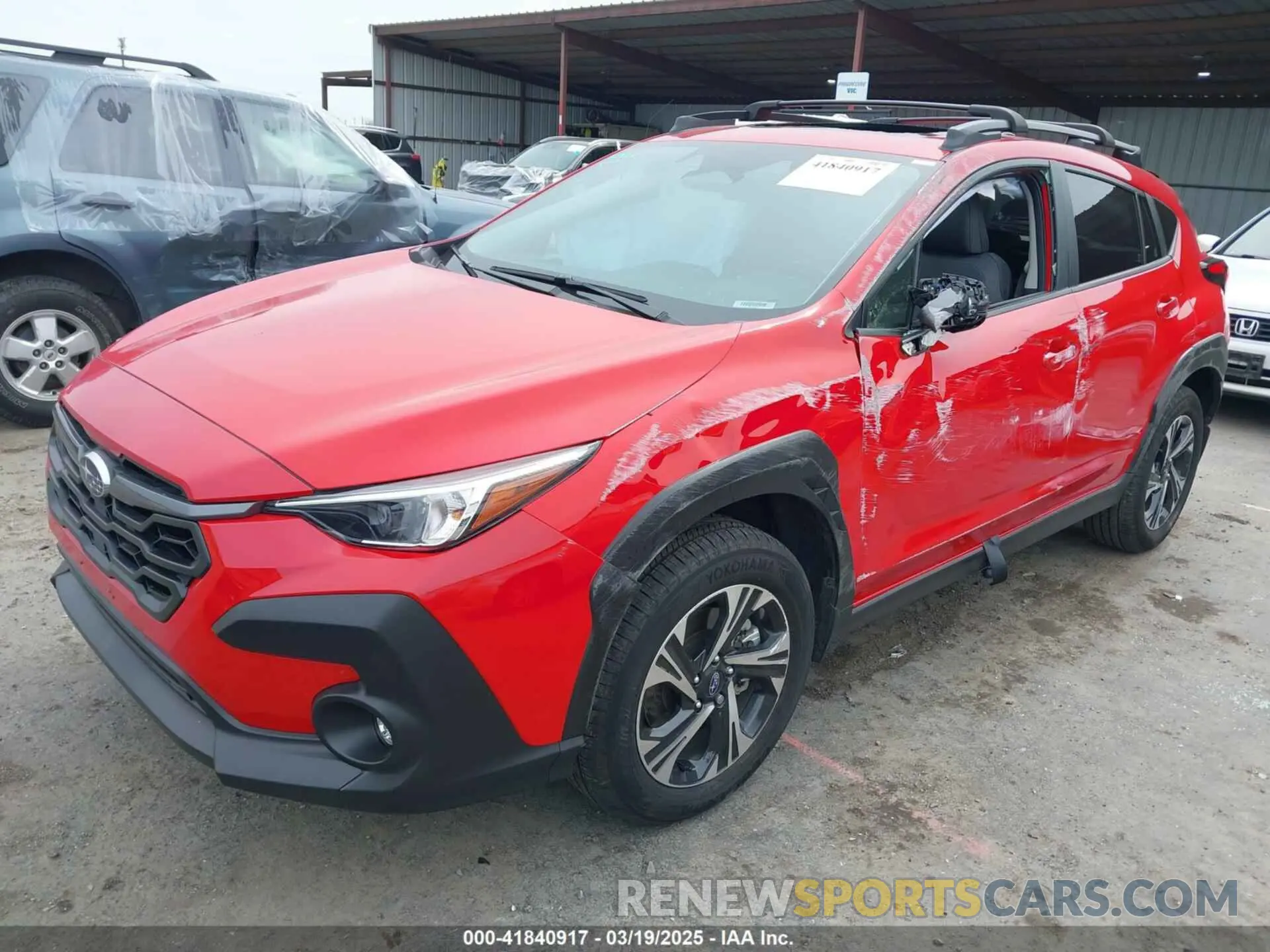 2 fotografías del automóvil dañado JF2GUADC2RH335337 SUBARU CROSSTREK 2024