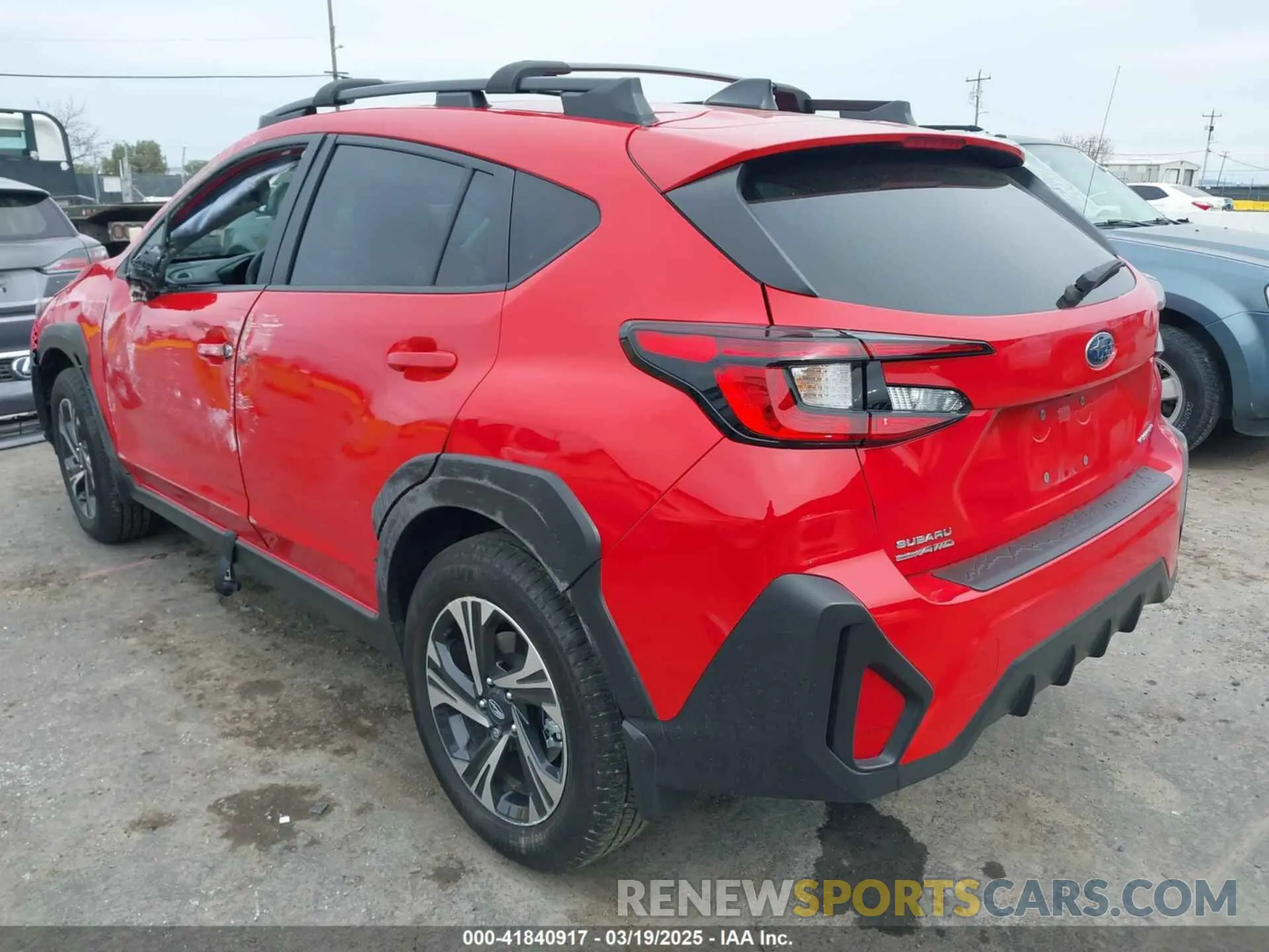 3 fotografías del automóvil dañado JF2GUADC2RH335337 SUBARU CROSSTREK 2024