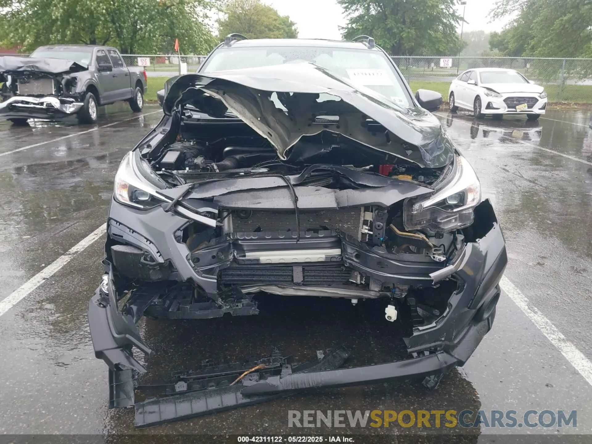 11 fotografías del automóvil dañado JF2GUADC3R8218799 SUBARU CROSSTREK 2024