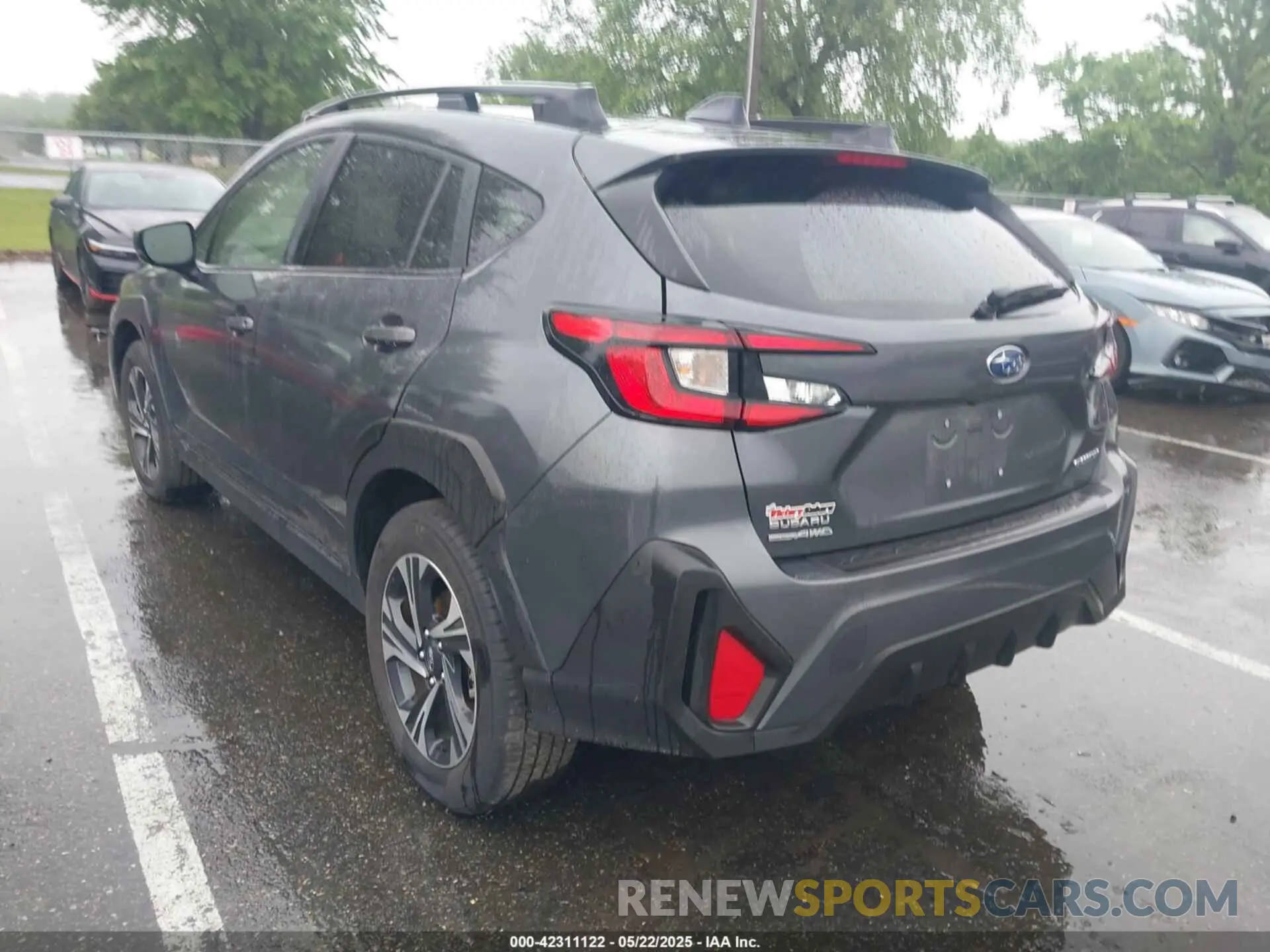 3 fotografías del automóvil dañado JF2GUADC3R8218799 SUBARU CROSSTREK 2024