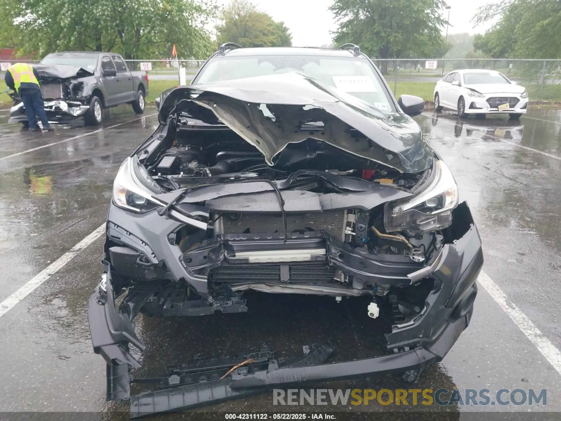 6 fotografías del automóvil dañado JF2GUADC3R8218799 SUBARU CROSSTREK 2024