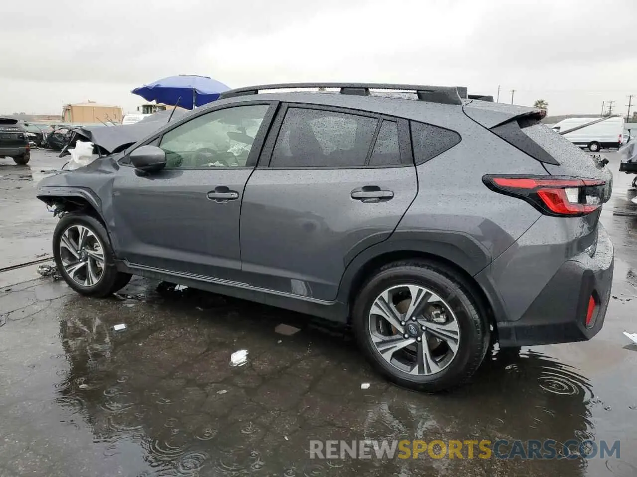 2 fotografías del automóvil dañado JF2GUADC3R8299660 SUBARU CROSSTREK 2024
