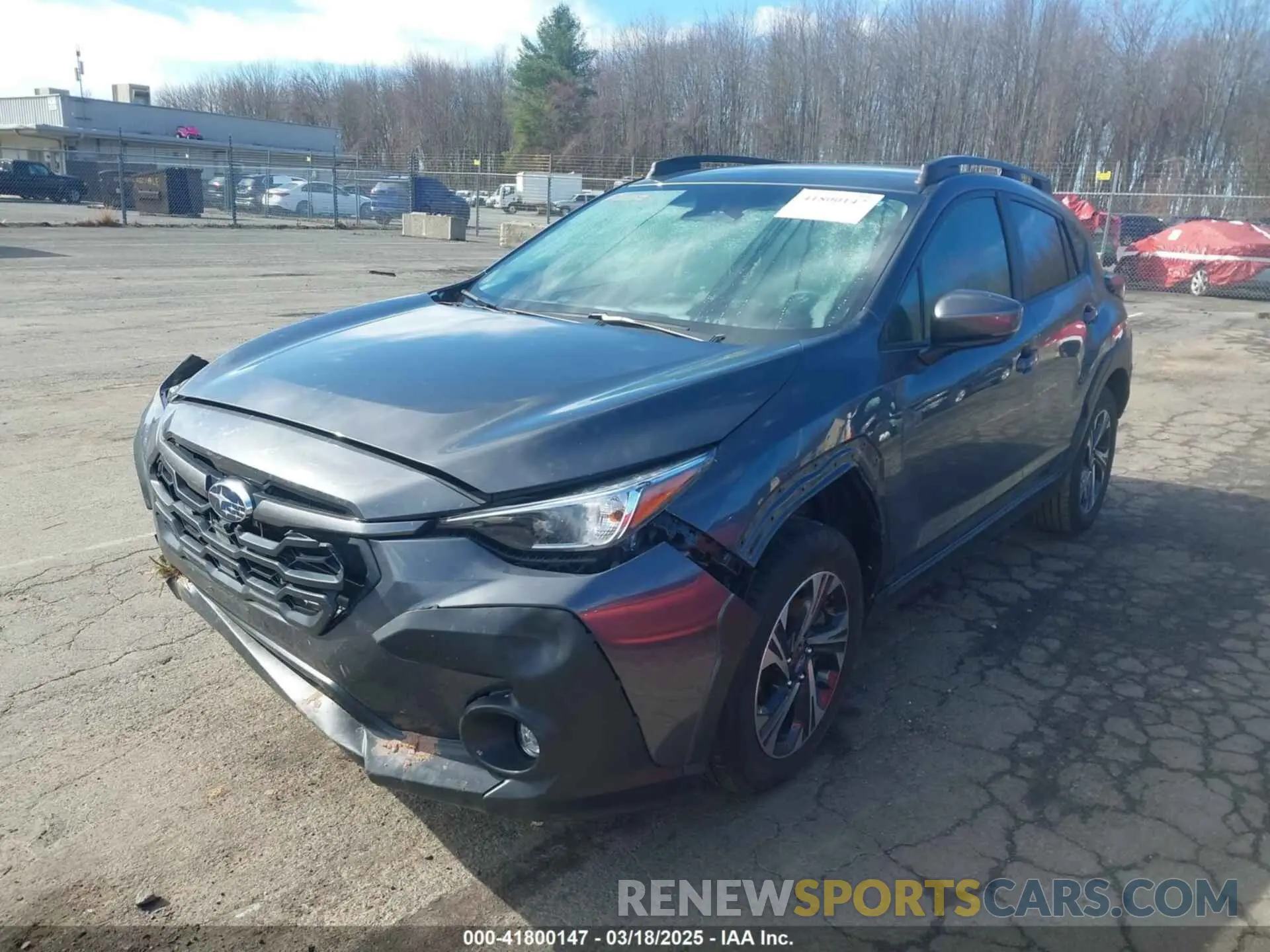 2 fotografías del automóvil dañado JF2GUADC3RH204109 SUBARU CROSSTREK 2024