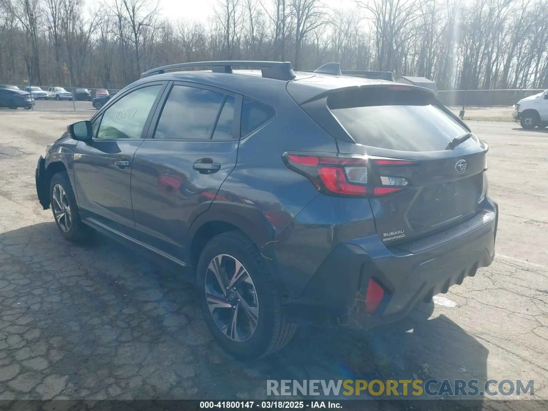 3 fotografías del automóvil dañado JF2GUADC3RH204109 SUBARU CROSSTREK 2024