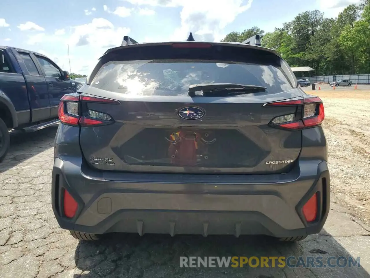 6 fotografías del automóvil dañado JF2GUADC3RH208614 SUBARU CROSSTREK 2024