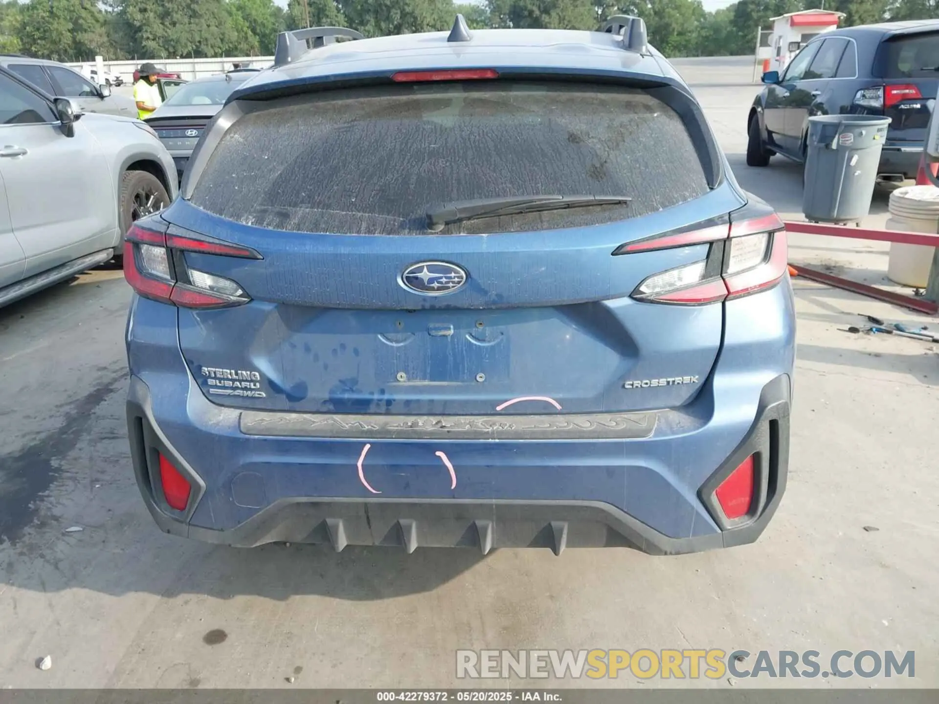 17 fotografías del automóvil dañado JF2GUADC3RH292417 SUBARU CROSSTREK 2024