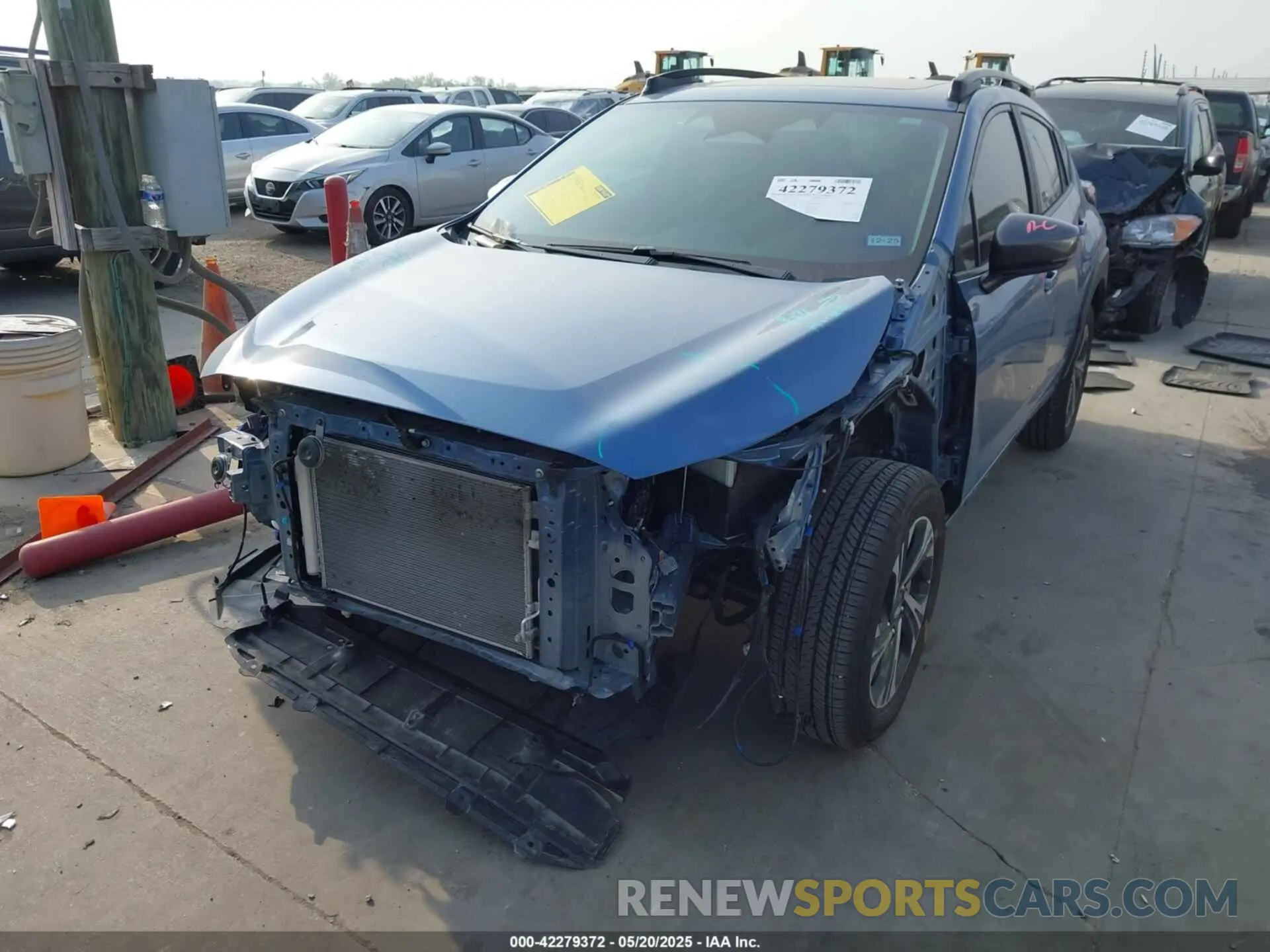 2 fotografías del automóvil dañado JF2GUADC3RH292417 SUBARU CROSSTREK 2024