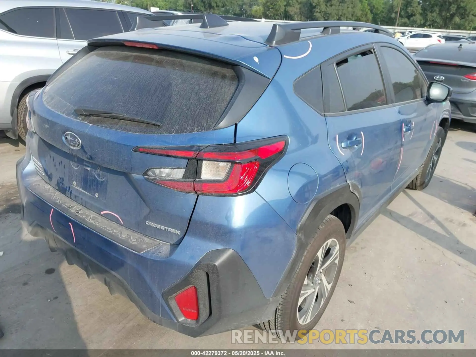 4 fotografías del automóvil dañado JF2GUADC3RH292417 SUBARU CROSSTREK 2024