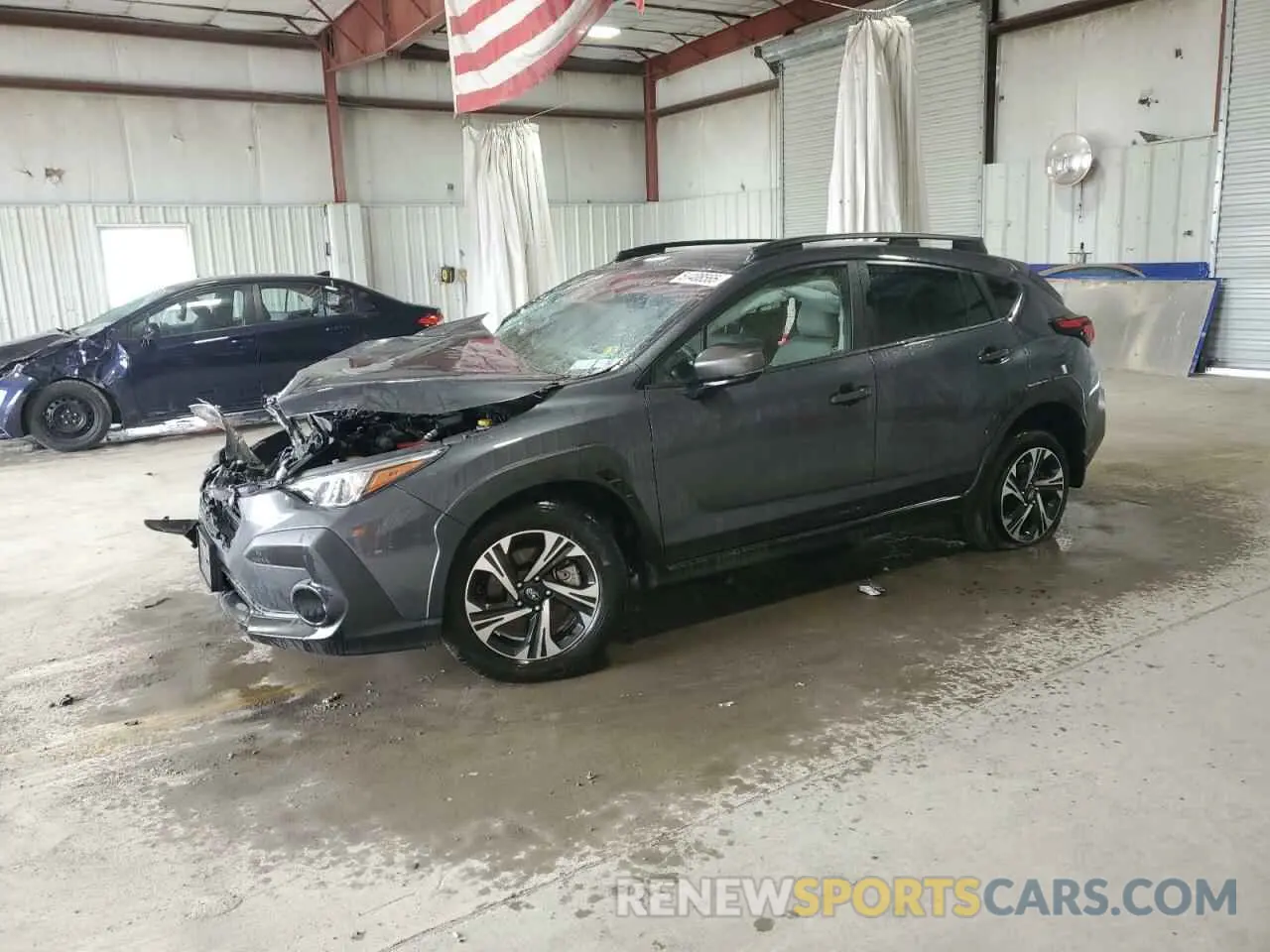 1 fotografías del automóvil dañado JF2GUADC3RH355077 SUBARU CROSSTREK 2024