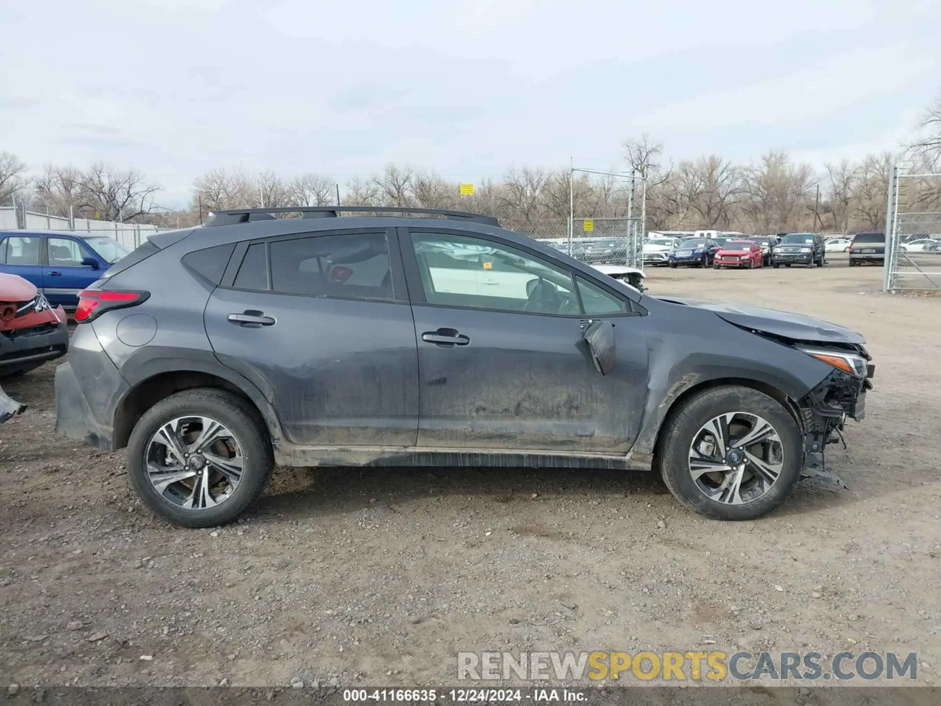 14 fotografías del automóvil dañado JF2GUADC3RH380352 SUBARU CROSSTREK 2024
