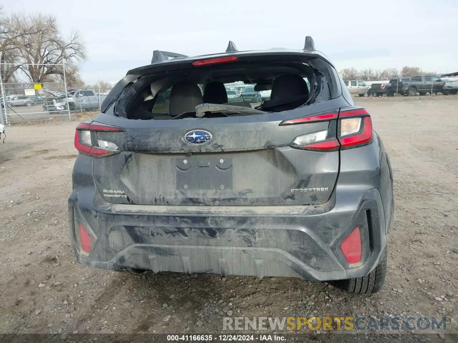 17 fotografías del automóvil dañado JF2GUADC3RH380352 SUBARU CROSSTREK 2024