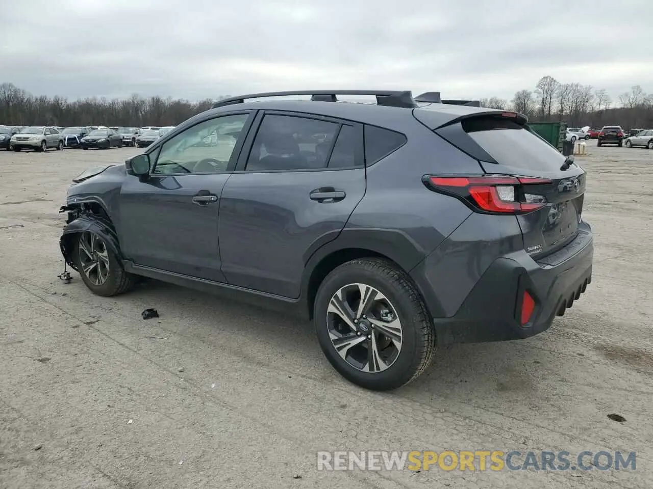 2 fotografías del automóvil dañado JF2GUADC3RH875151 SUBARU CROSSTREK 2024