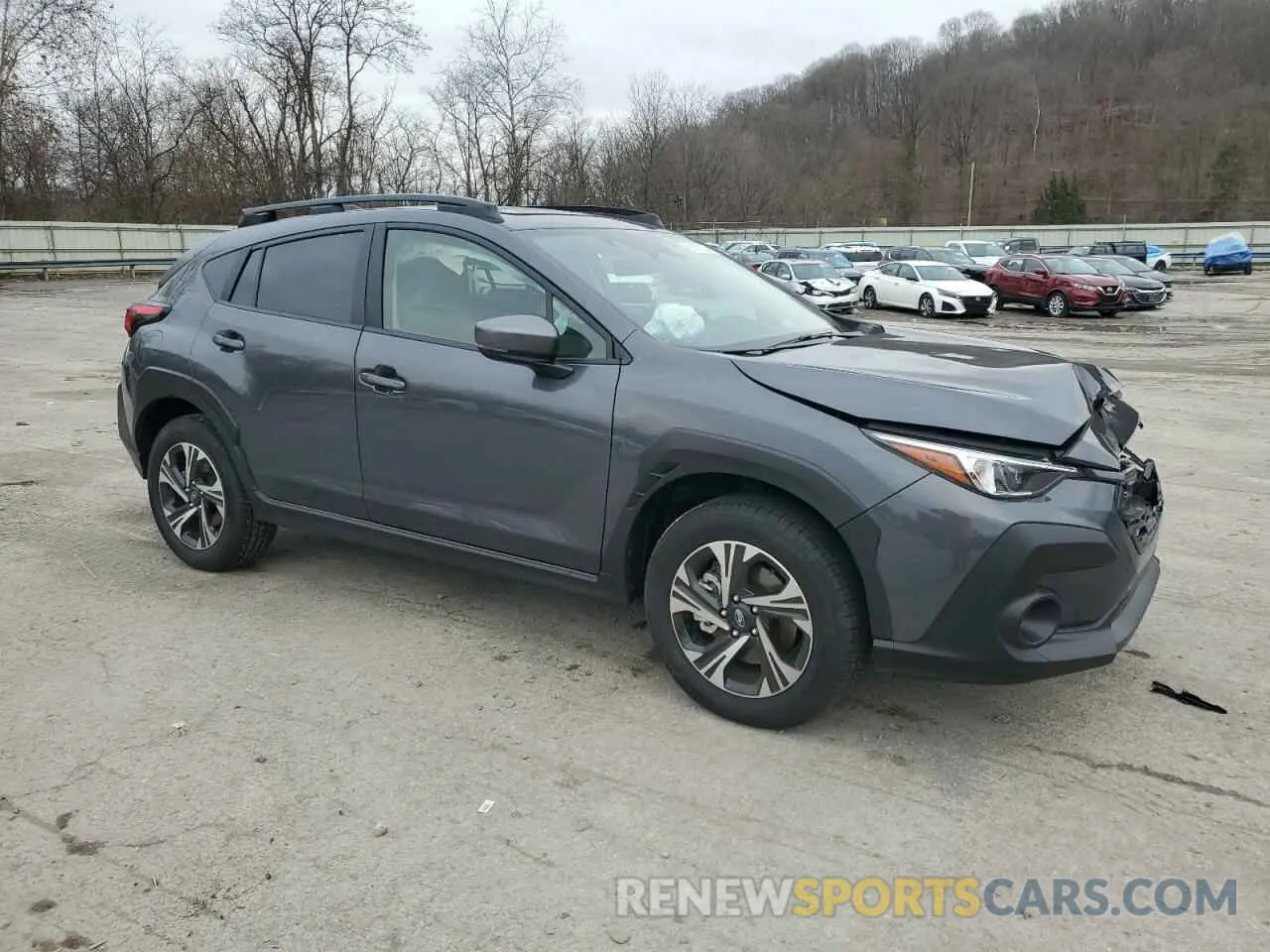 4 fotografías del automóvil dañado JF2GUADC3RH875151 SUBARU CROSSTREK 2024