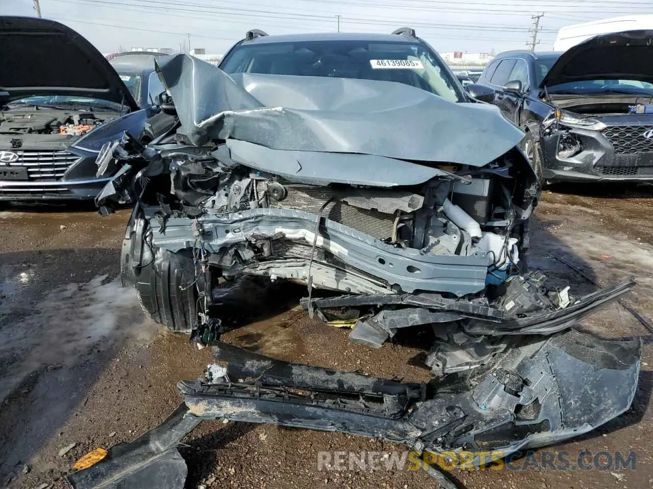 5 fotografías del automóvil dañado JF2GUADC4R8245557 SUBARU CROSSTREK 2024