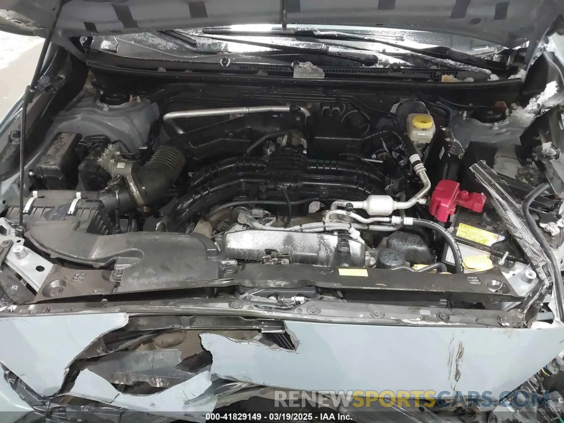 10 fotografías del automóvil dañado JF2GUADC4R8252489 SUBARU CROSSTREK 2024