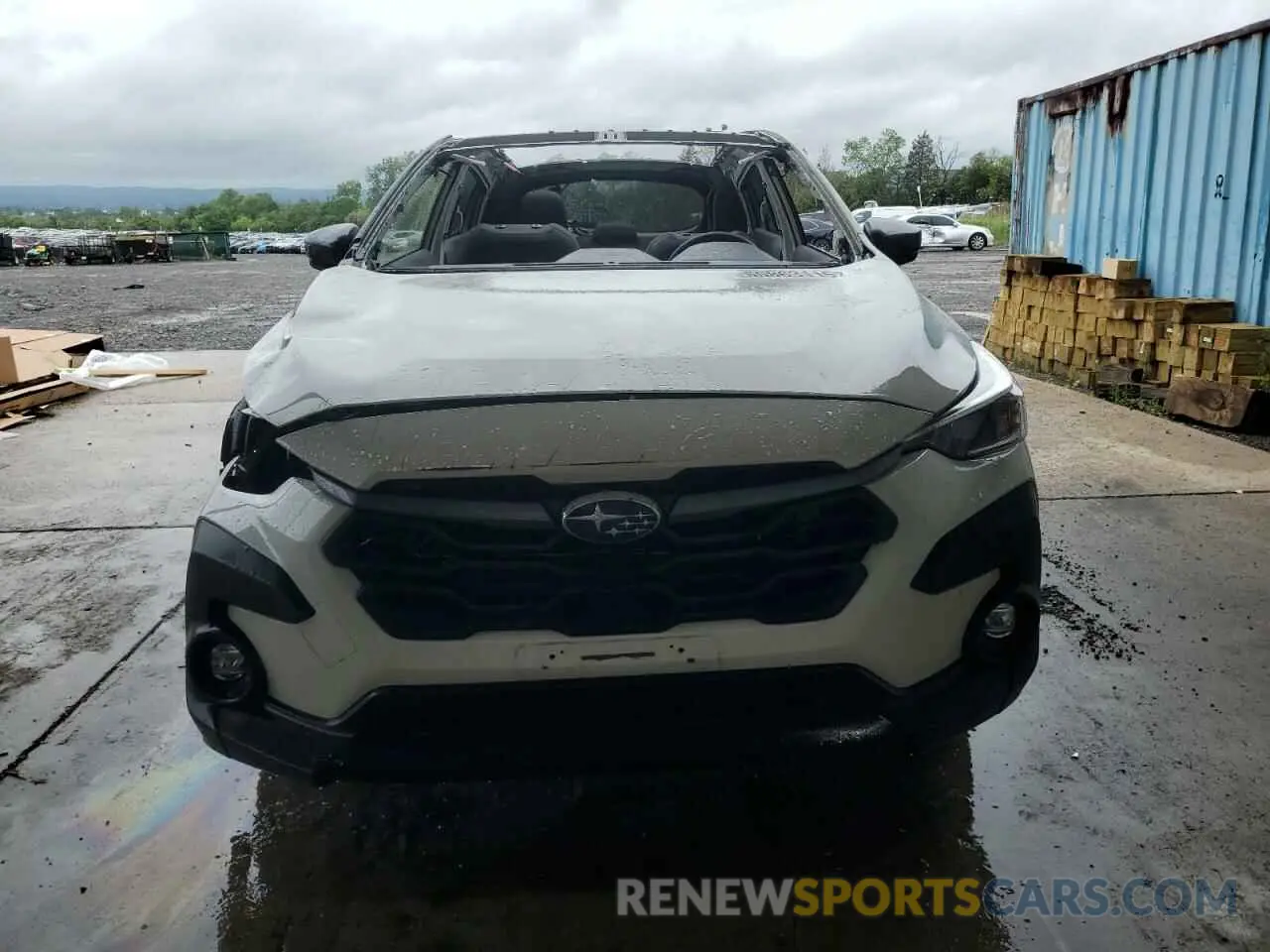5 fotografías del automóvil dañado JF2GUADC4R8266800 SUBARU CROSSTREK 2024
