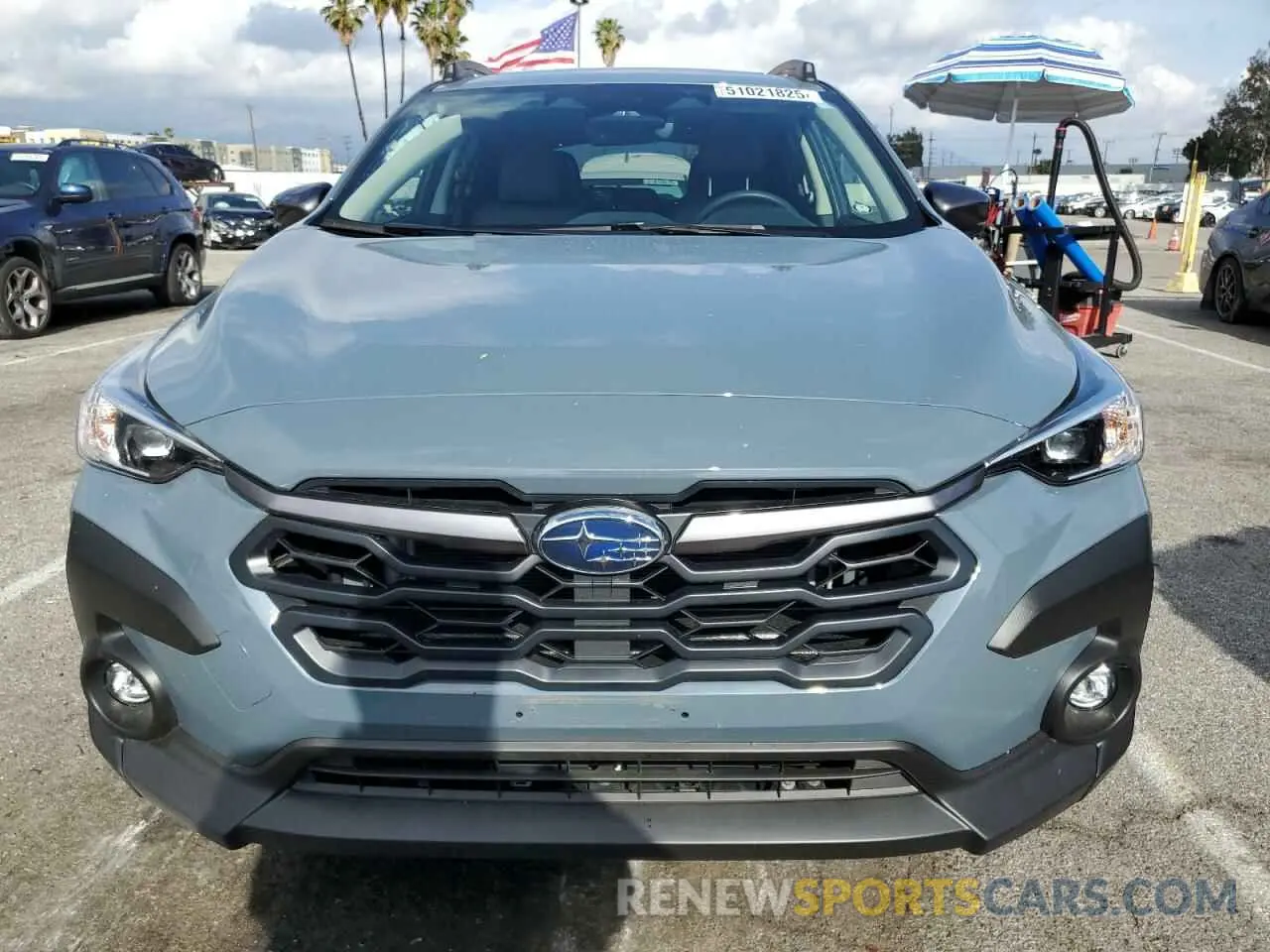 5 fotografías del automóvil dañado JF2GUADC4R8268112 SUBARU CROSSTREK 2024