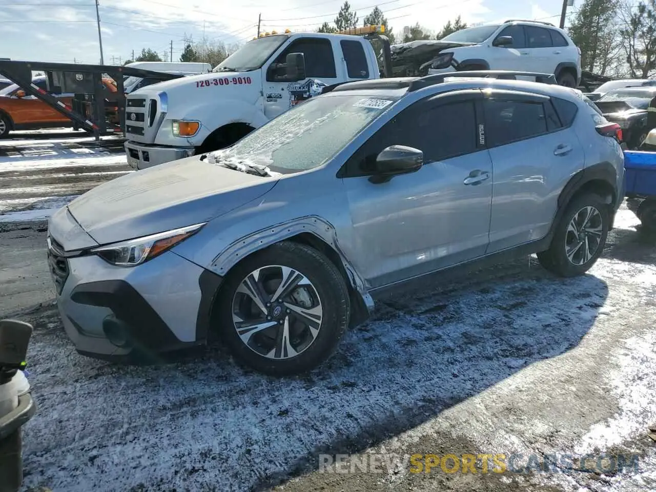 1 fotografías del automóvil dañado JF2GUADC4R8328034 SUBARU CROSSTREK 2024