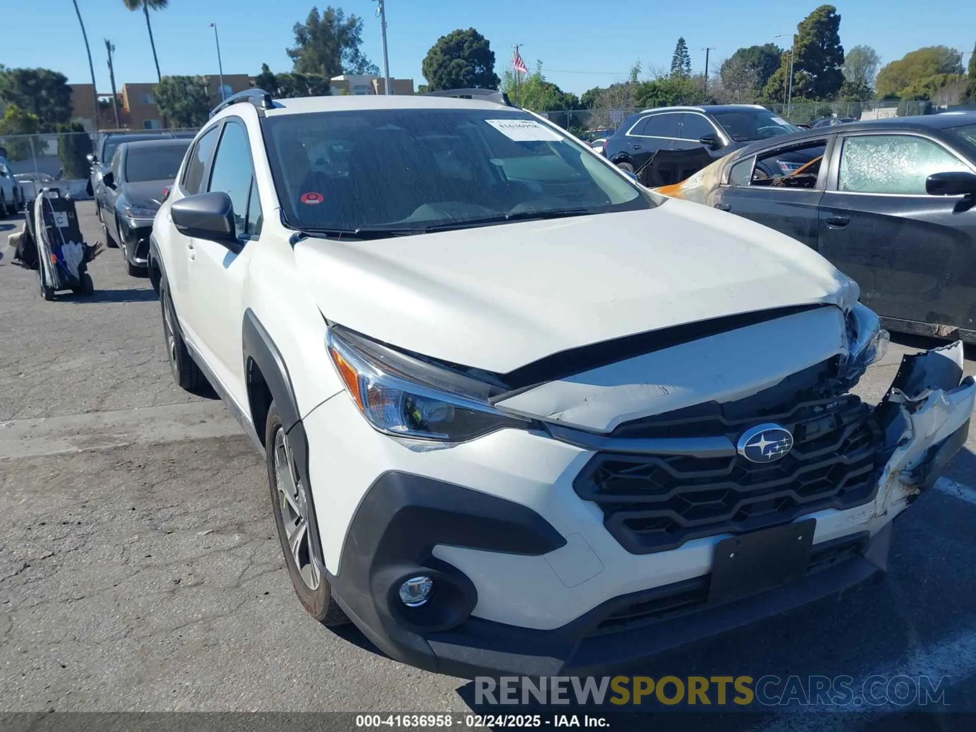 1 fotografías del automóvil dañado JF2GUADC4R8851019 SUBARU CROSSTREK 2024