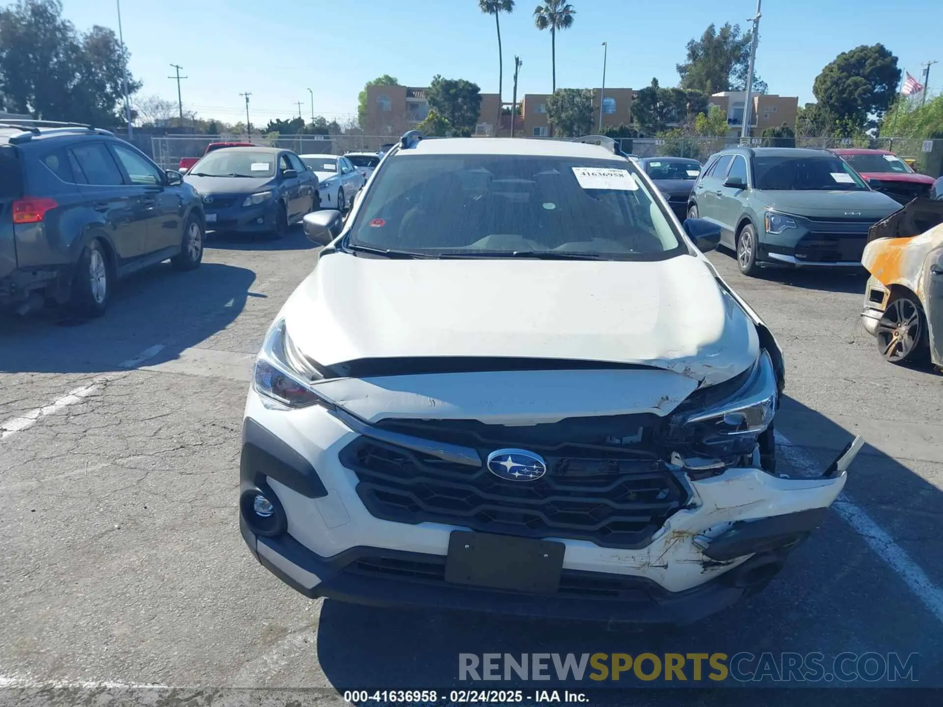 12 fotografías del automóvil dañado JF2GUADC4R8851019 SUBARU CROSSTREK 2024