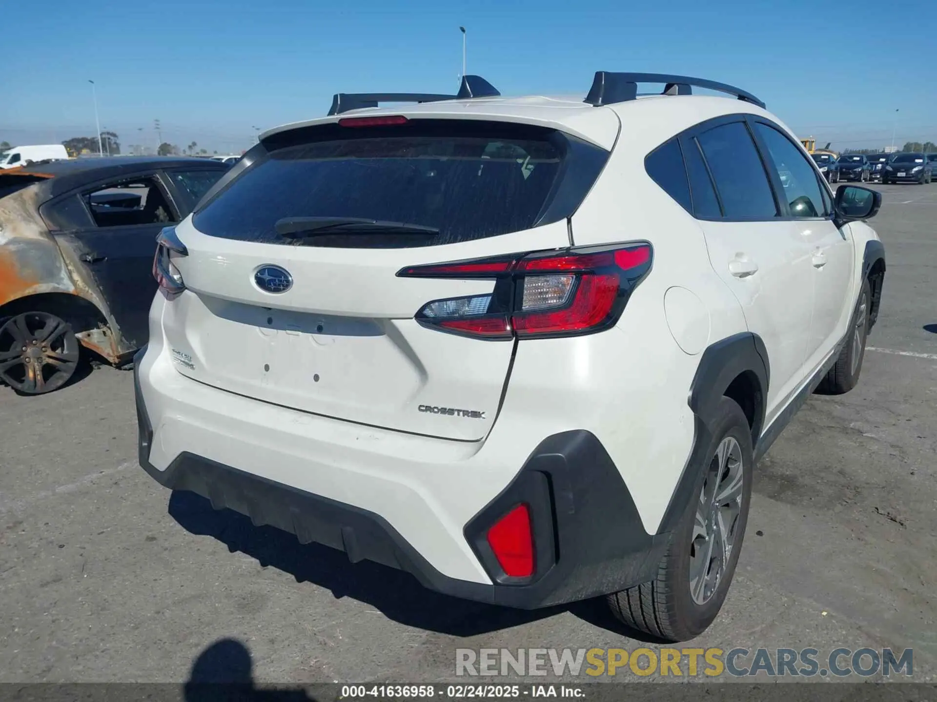 4 fotografías del automóvil dañado JF2GUADC4R8851019 SUBARU CROSSTREK 2024
