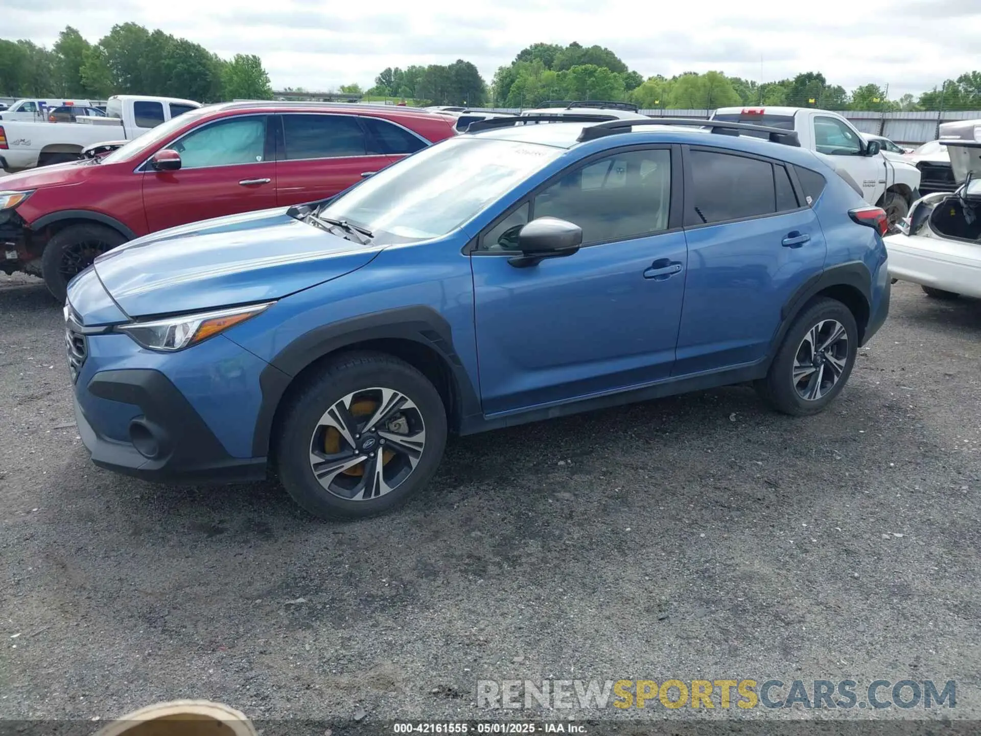 2 fotografías del automóvil dañado JF2GUADC4RH252346 SUBARU CROSSTREK 2024