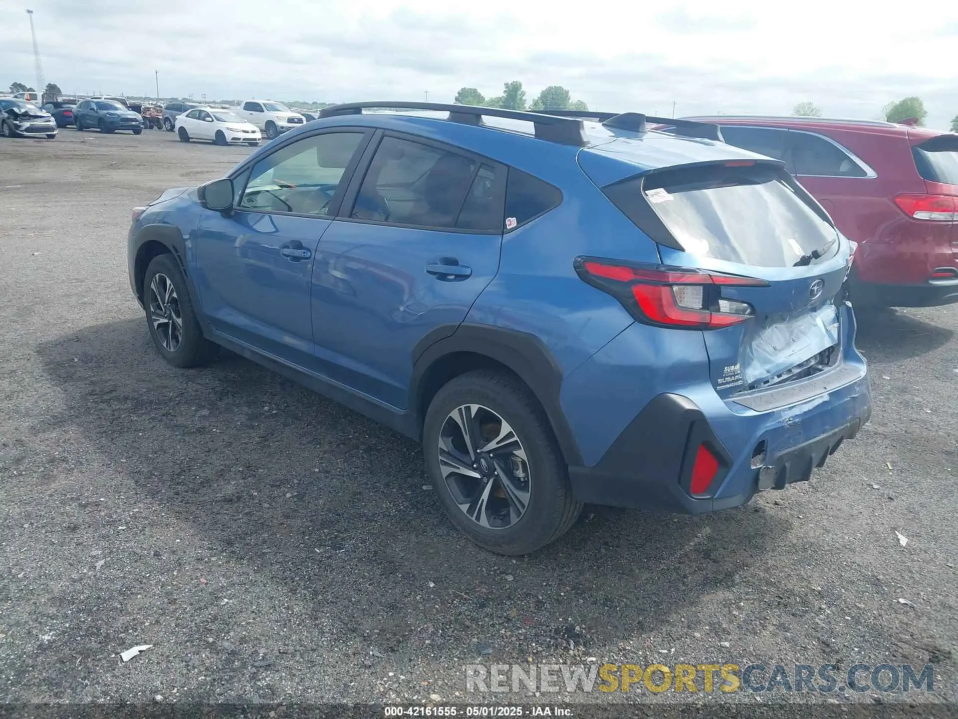 3 fotografías del automóvil dañado JF2GUADC4RH252346 SUBARU CROSSTREK 2024