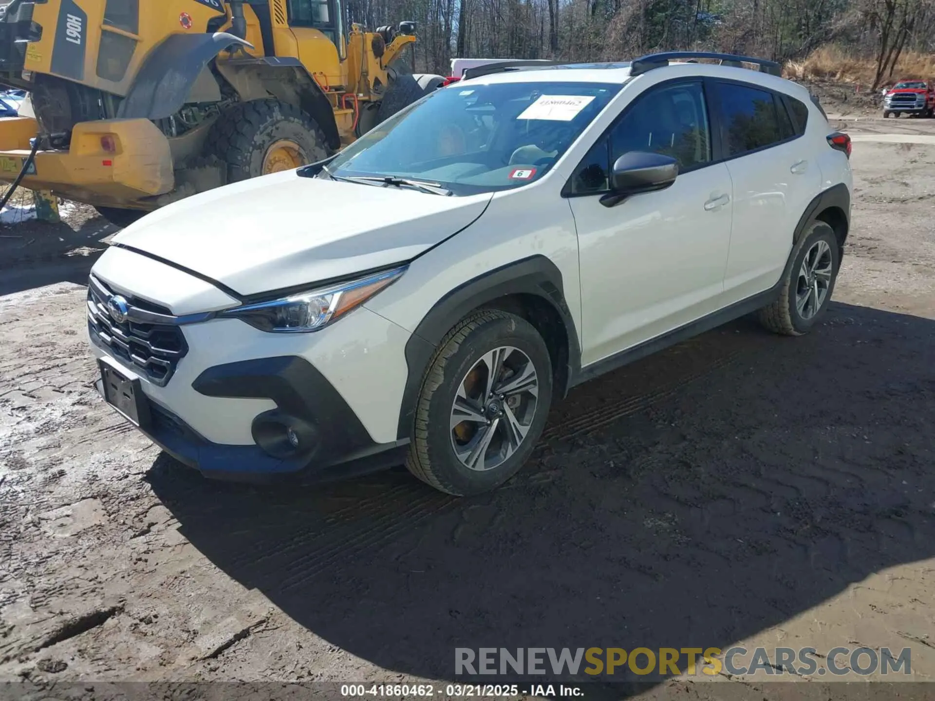 2 fotografías del automóvil dañado JF2GUADC4RH273617 SUBARU CROSSTREK 2024