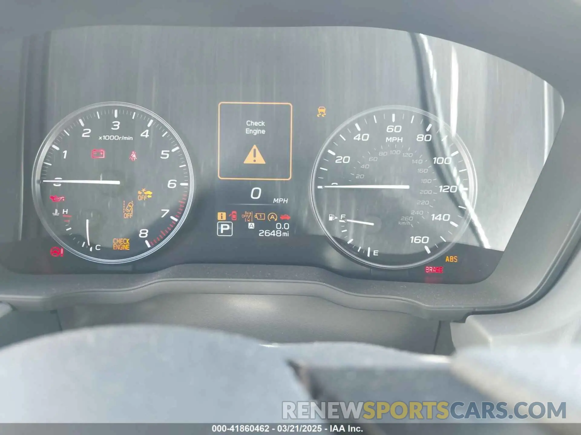 7 fotografías del automóvil dañado JF2GUADC4RH273617 SUBARU CROSSTREK 2024