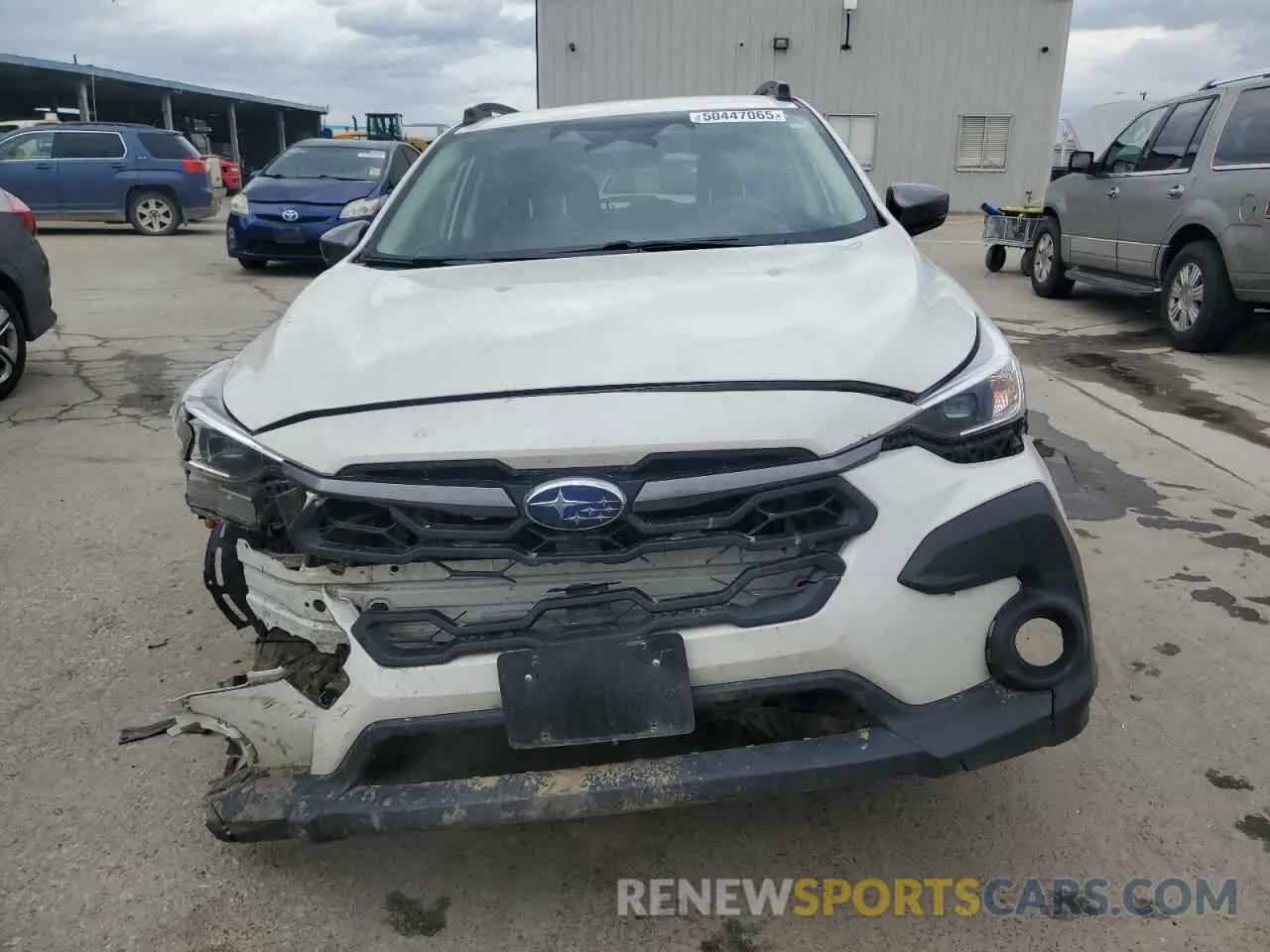 5 fotografías del automóvil dañado JF2GUADC5R8203155 SUBARU CROSSTREK 2024