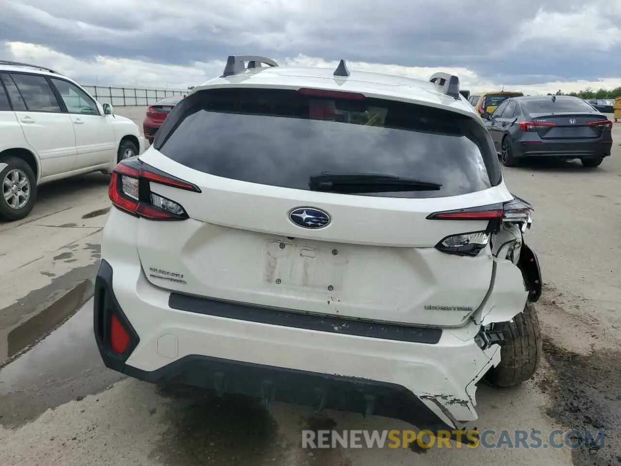 6 fotografías del automóvil dañado JF2GUADC5R8203155 SUBARU CROSSTREK 2024