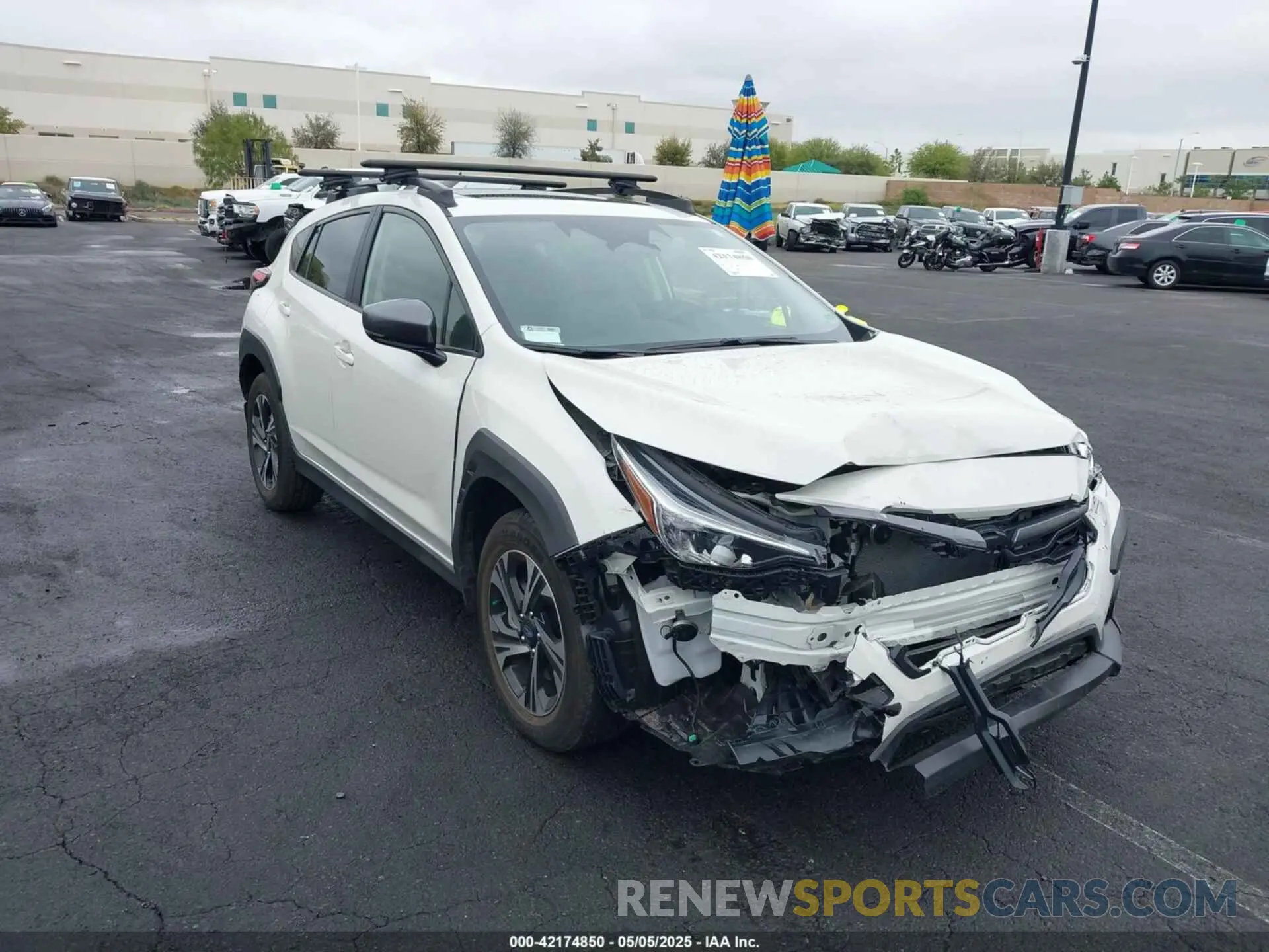 1 fotografías del automóvil dañado JF2GUADC5R8290118 SUBARU CROSSTREK 2024