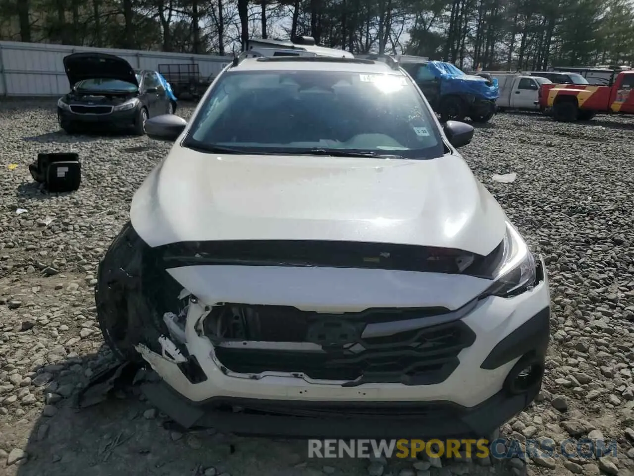 5 fotografías del automóvil dañado JF2GUADC5R8316524 SUBARU CROSSTREK 2024