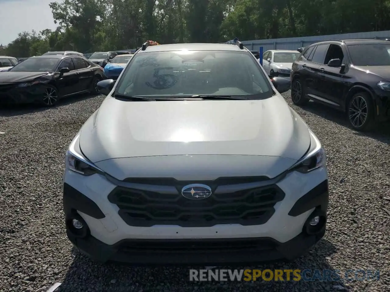 5 fotografías del automóvil dañado JF2GUADC5R8353640 SUBARU CROSSTREK 2024