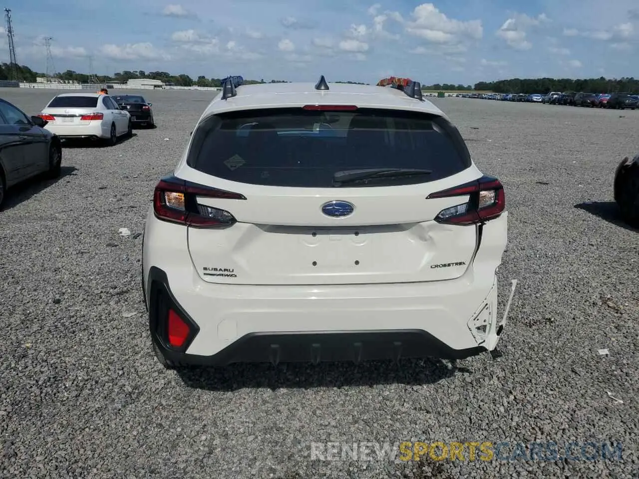 6 fotografías del automóvil dañado JF2GUADC5R8353640 SUBARU CROSSTREK 2024