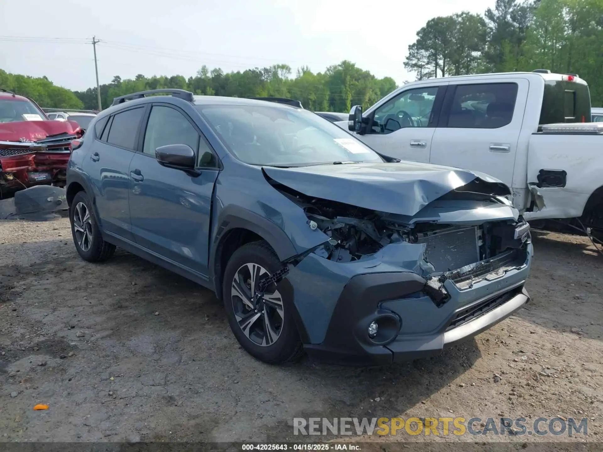 1 fotografías del automóvil dañado JF2GUADC5R8890816 SUBARU CROSSTREK 2024