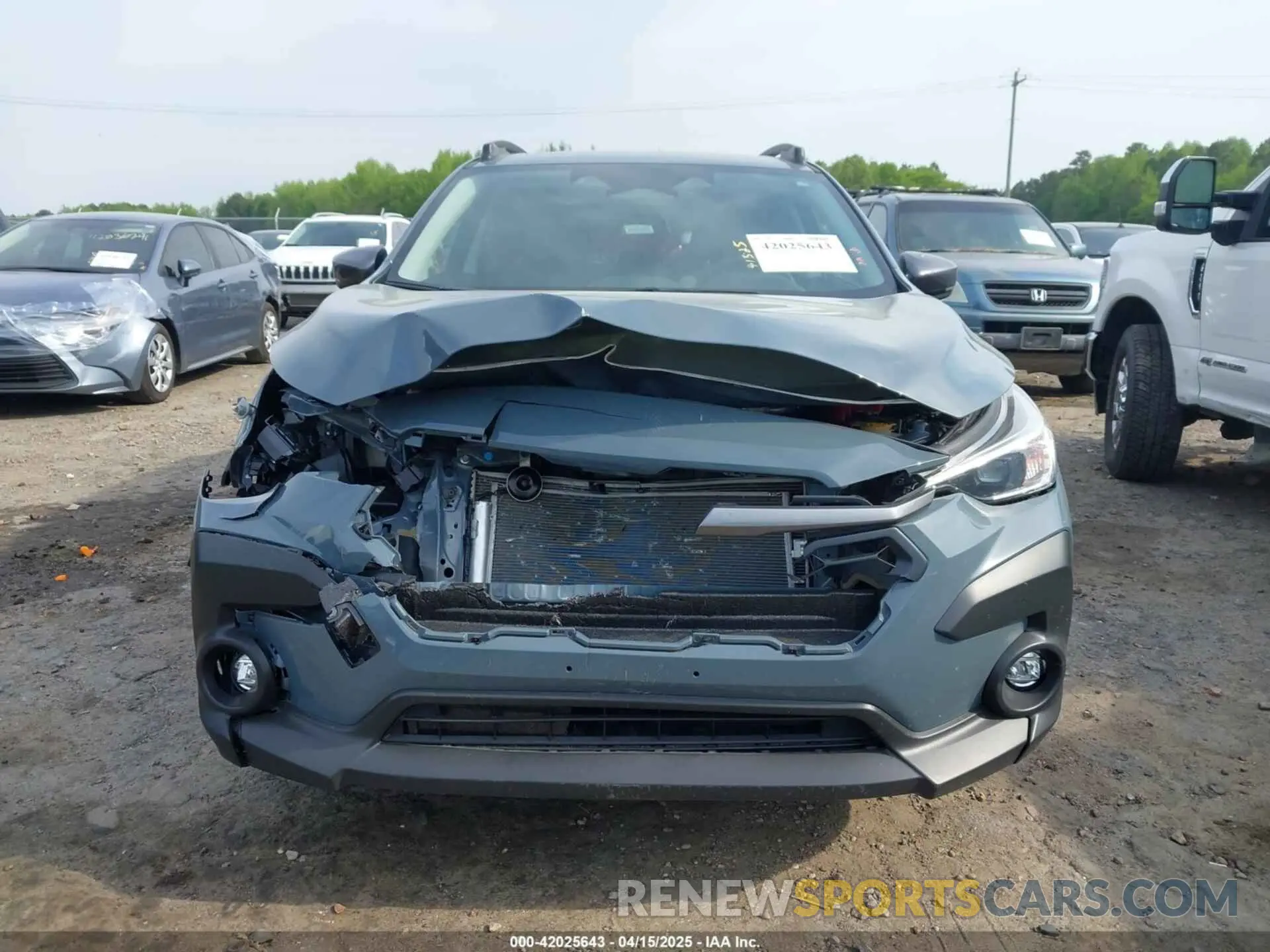12 fotografías del automóvil dañado JF2GUADC5R8890816 SUBARU CROSSTREK 2024