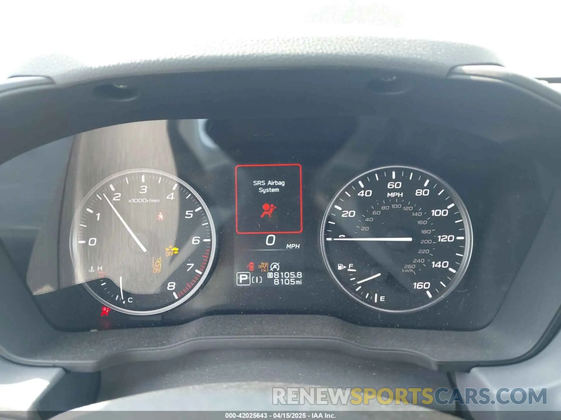7 fotografías del automóvil dañado JF2GUADC5R8890816 SUBARU CROSSTREK 2024
