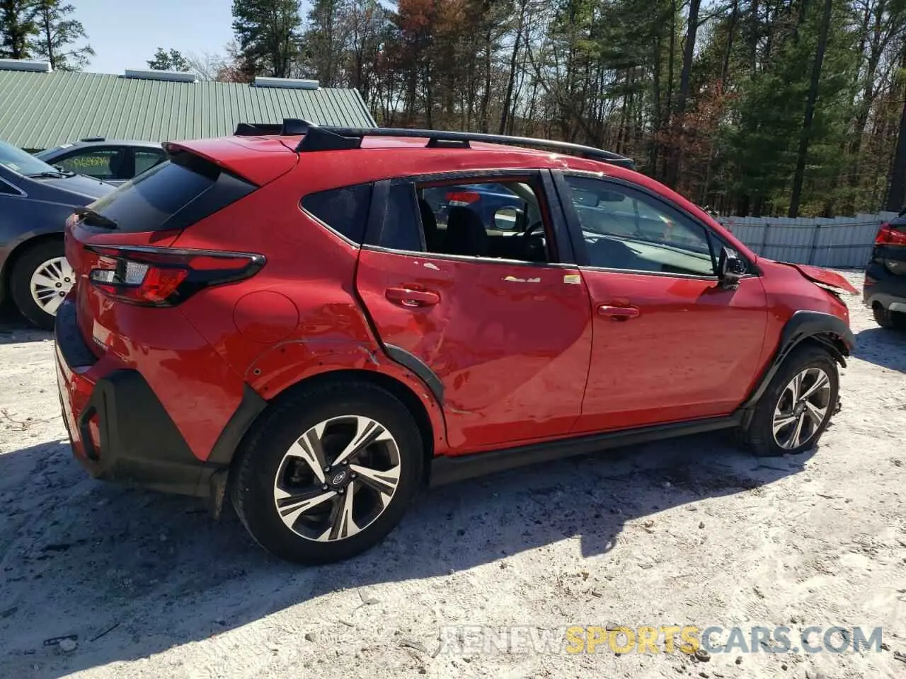 3 fotografías del automóvil dañado JF2GUADC5RH213331 SUBARU CROSSTREK 2024