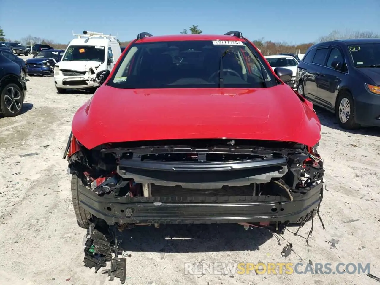 5 fotografías del automóvil dañado JF2GUADC5RH213331 SUBARU CROSSTREK 2024