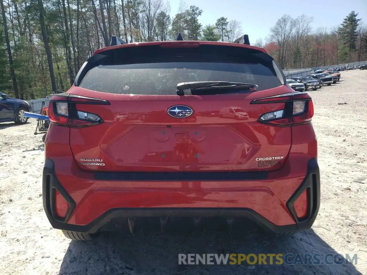 6 fotografías del automóvil dañado JF2GUADC5RH213331 SUBARU CROSSTREK 2024