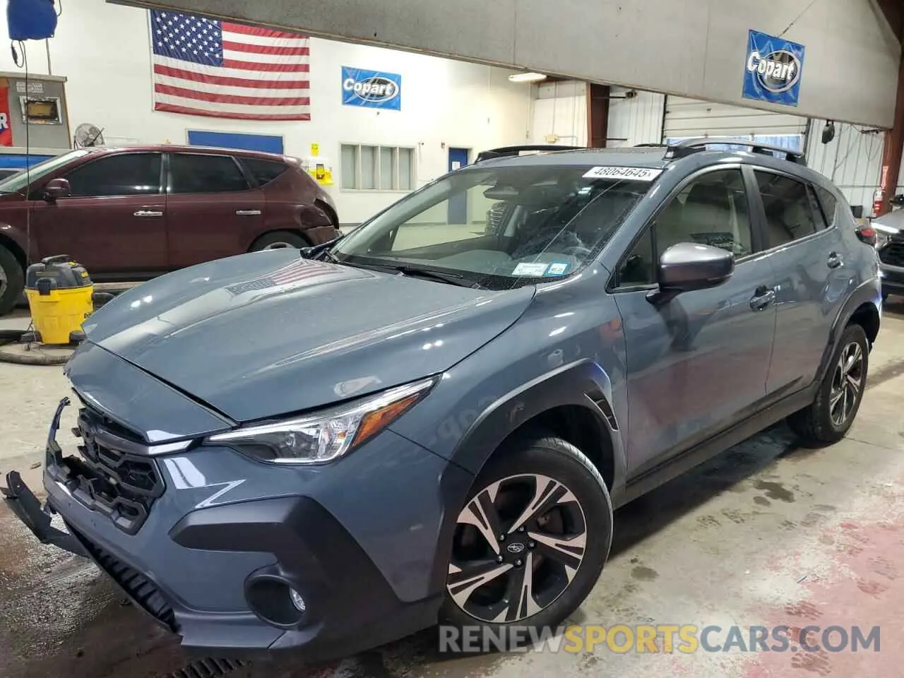 1 fotografías del automóvil dañado JF2GUADC5RH245857 SUBARU CROSSTREK 2024