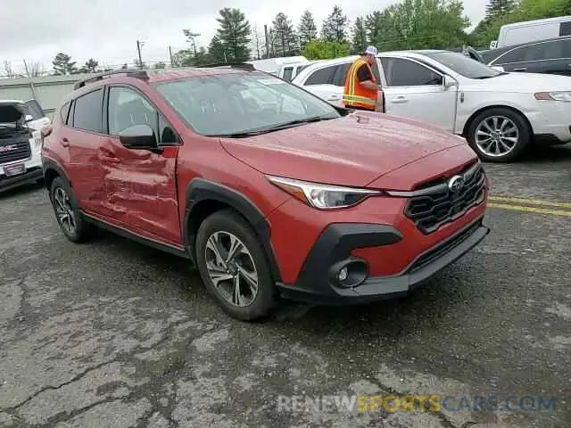 14 fotografías del automóvil dañado JF2GUADC5RH288661 SUBARU CROSSTREK 2024