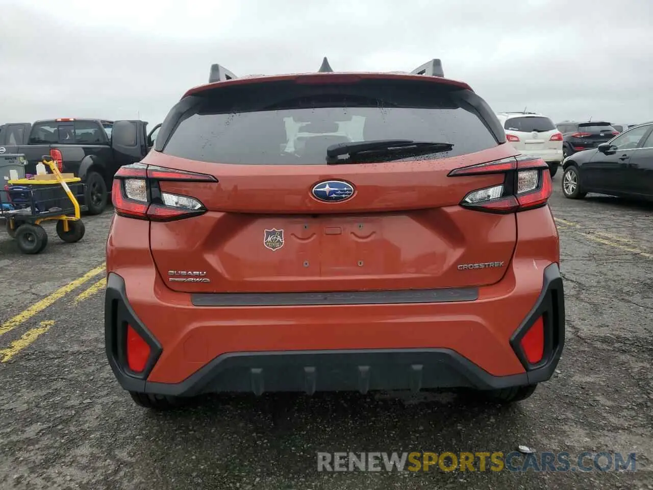 6 fotografías del automóvil dañado JF2GUADC5RH288661 SUBARU CROSSTREK 2024